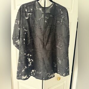 SHEIN Black Lace women’s top